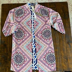 NWT Chico’s Reversible Multi-Color Kimono | Size 0 (Small/4)